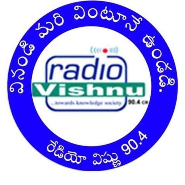 Radio Vishnu 90.4CR Logo
