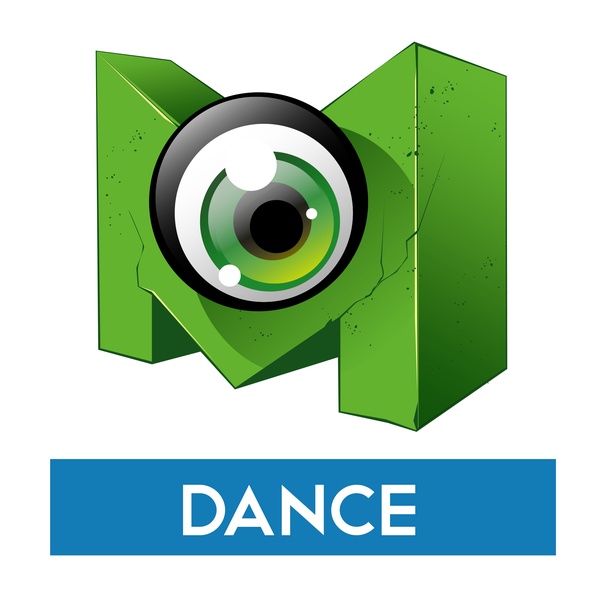 RadioMonster.FM - Dance Logo
