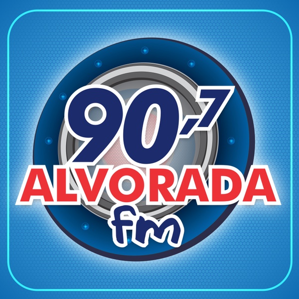 Rádio Alvorada 90.7 FM Logo