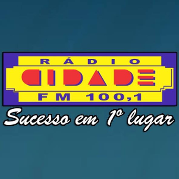 Rádio Cidade FM 100,1 Logo