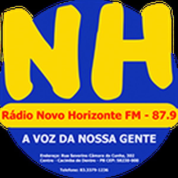 Rádio Comunitária Novo Horizonte FM Logo