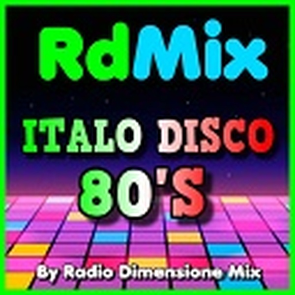 RdMix Italo Disco 80s Logo