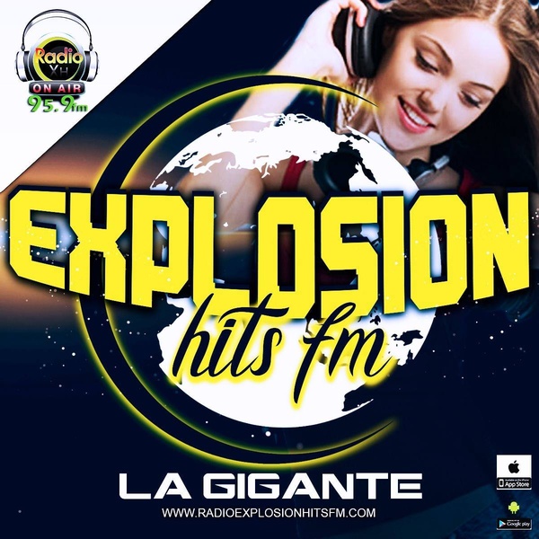 Radio Explosion Hits FM Logo