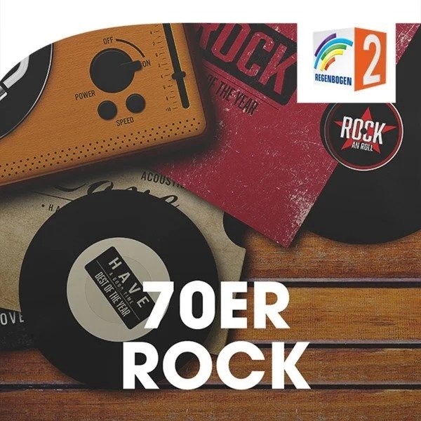 Radio Regenbogen 2 - 70er Rock Logo