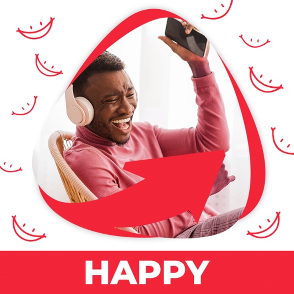 Radio SCOOP - Happy Logo
