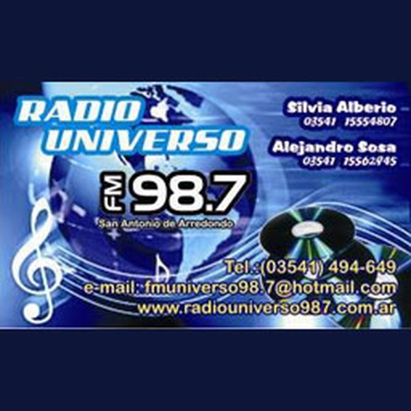 Radio Universo FM 98.7 Logo