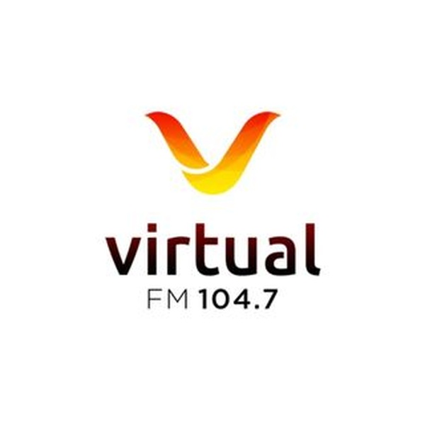 Rádio Virtual FM 104.7 Logo