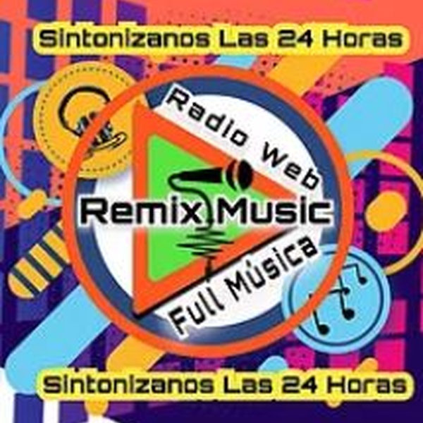 Radio Web Remix Music Logo