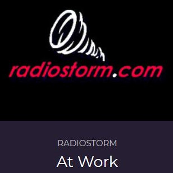 Radiostorm.com - At Work Logo