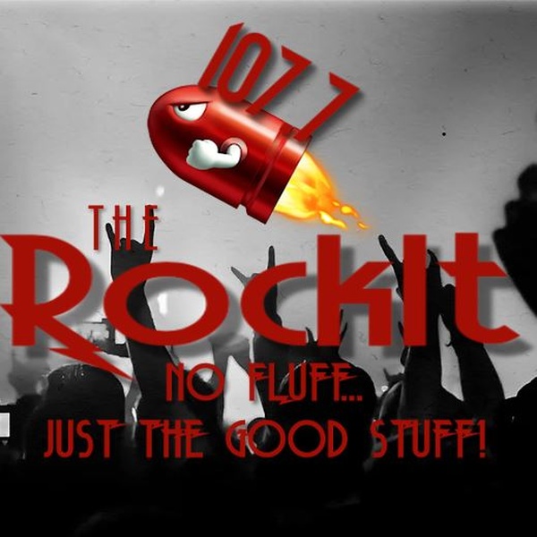 Rock 2.0 107.7 The RockIt Logo