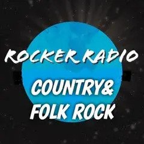 Rocker Radio Country Folk Rock Logo