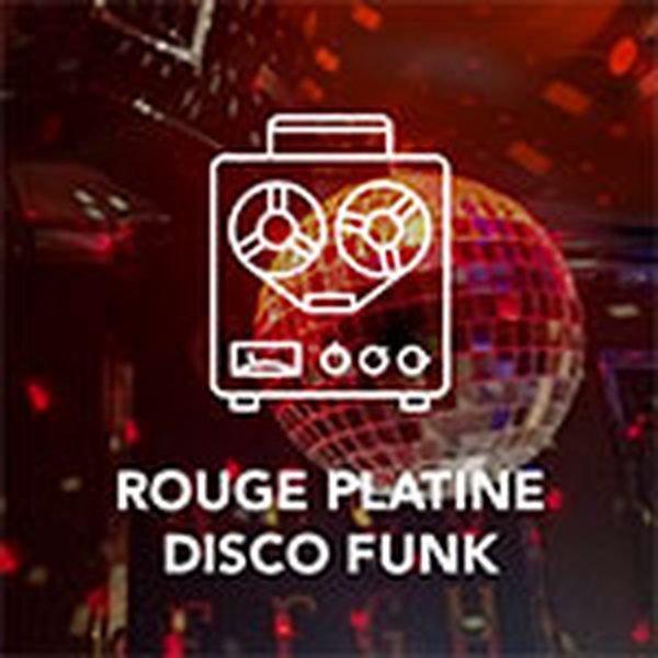 Rouge FM - Platine Disco Funk Logo