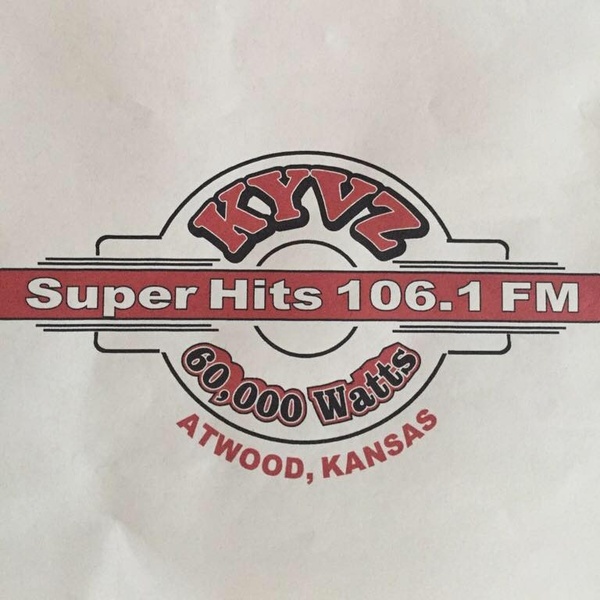 Super Hits 106.1 - KYVZ Logo