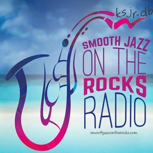 Smooth Jazz On The Rocks Radio Logo