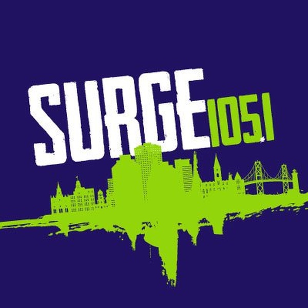Surge 105 - CKHY-FM Logo