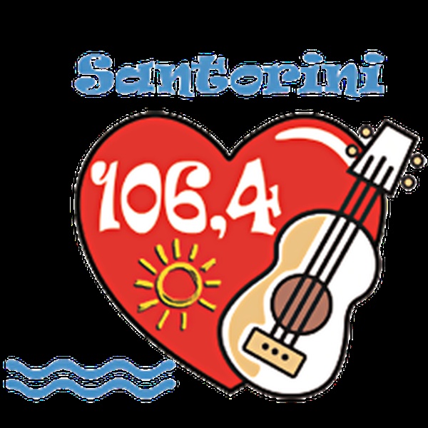 Santorini FM 106.4 Logo
