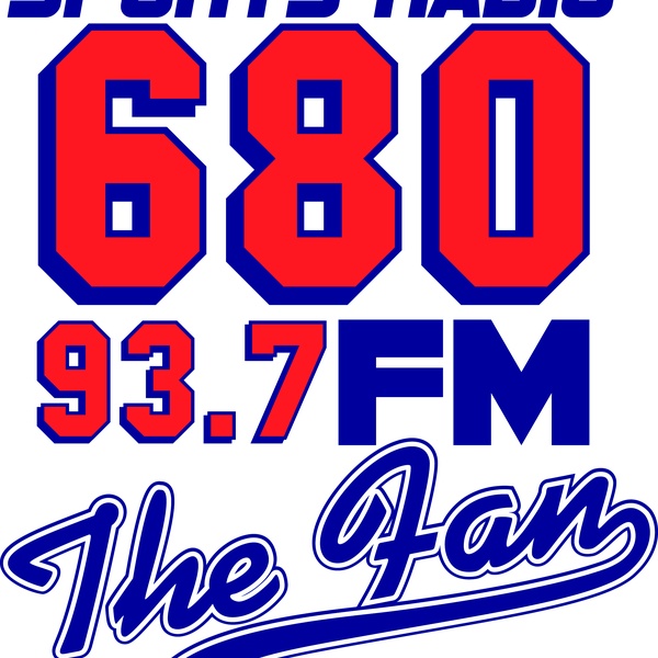 The Fan - 680 and 93.7 FM - W229AG Logo