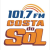 101,7 FM  Costa do Sol Logo