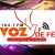 104.7 FM Voz de Fe Logo