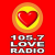 105.7 Love Radio Roxas - DYML Logo