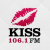 106.1 Kiss FM Logo