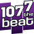 1077 The Beat - KWXS Logo
