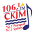 106.1 FM CKJM - CKJM-FM Logo