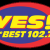102.7 Yes The Best - DXHT Logo