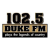 102.5 Duke FM - KDKE Logo