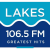 106.5 Lakes FM - KFMC Logo