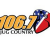 106.7 KJUG Country - KJUG-FM Logo