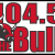 104.5 The Bull - KHHS Logo