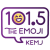 101-5 The Emoji - KEMJ Logo