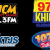107 the Zone - KTIJ Logo
