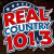 101.3 Real Country - KWTO-FM Logo