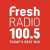 100.5 Fresh Radio - CKRU-FM Logo