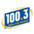100.3 Amor - KBRG Logo