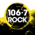 106.7 Rock - CJRX-FM Logo