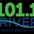 101.1 The River - KRIV-FM Logo