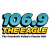 106.9 The Eagle - KDGL Logo