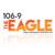 106.9 The Eagle - KEGK Logo