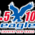 101.5 The Eagle - KEGA Logo
