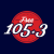 105.3 Free - KXXF Logo