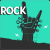 100FM רדיוס - Rock Logo