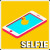 100FM רדיוס - Selfie Logo