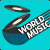 100FM רדיוס - World Music Logo