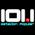 101.1 Estacion Popular Logo