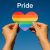 104.6 RTL - Pride Logo
