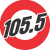 105.5 Easy Rock - DYMY Logo