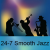 24/7 Niche Radio - 24-7 Smooth Jazz Logo